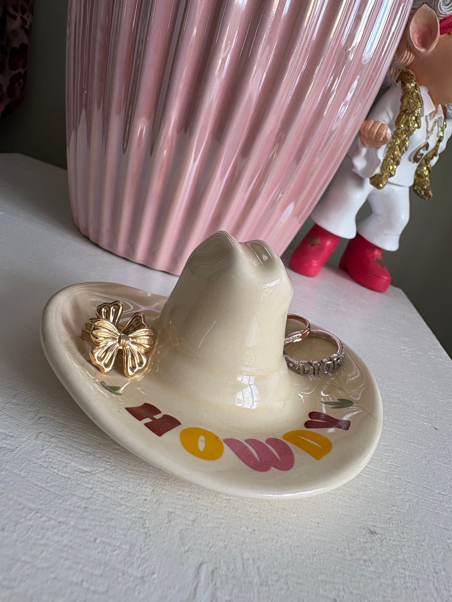 Howdy Trinket Dish