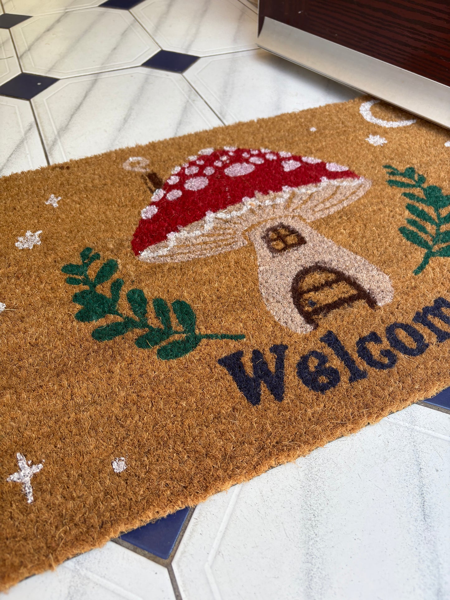 Toad stool Door Mat
