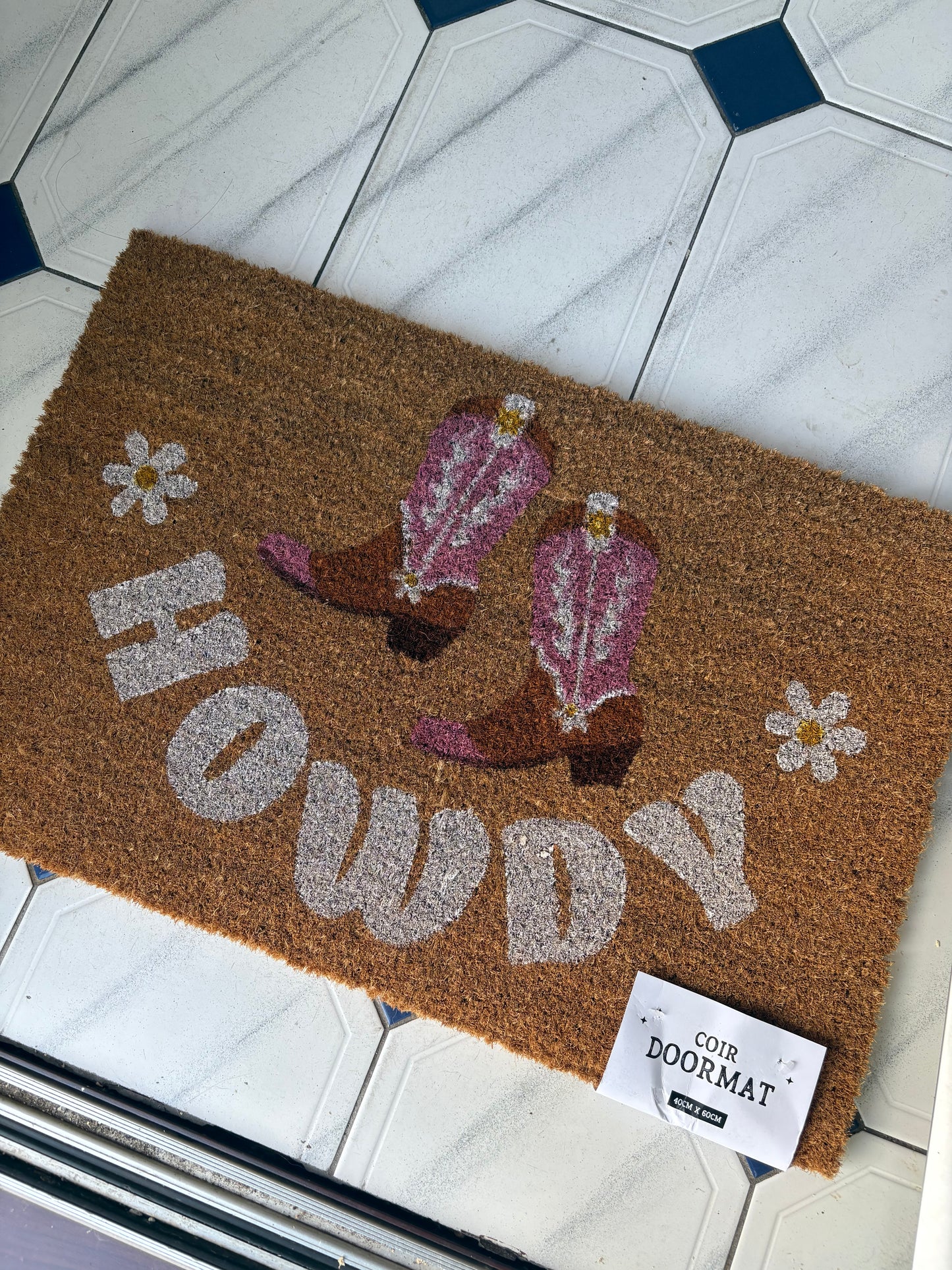 Howdy Door Mat