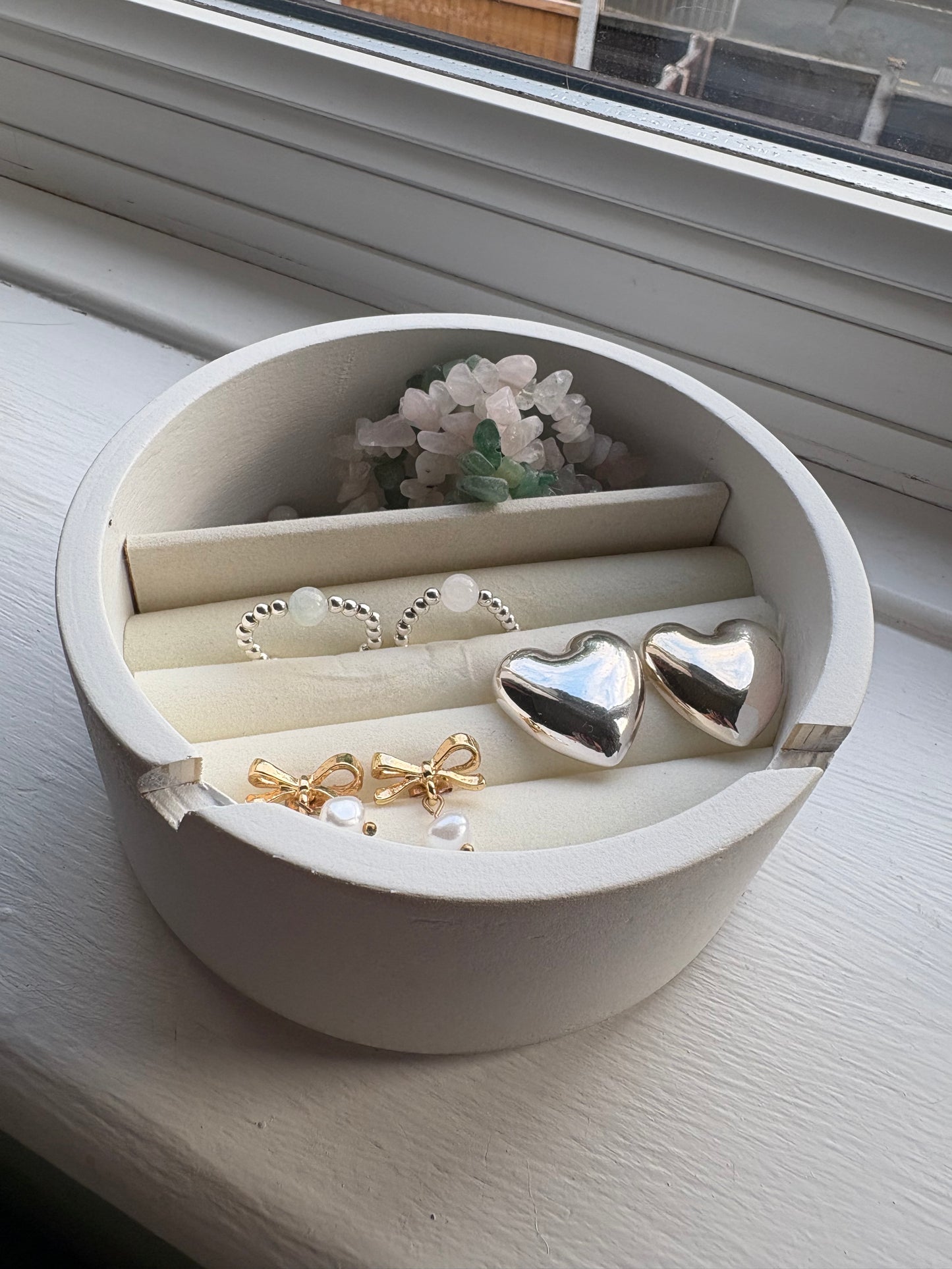 ✨ Celestial Zodiac Trinket Box with Mirror ✨
