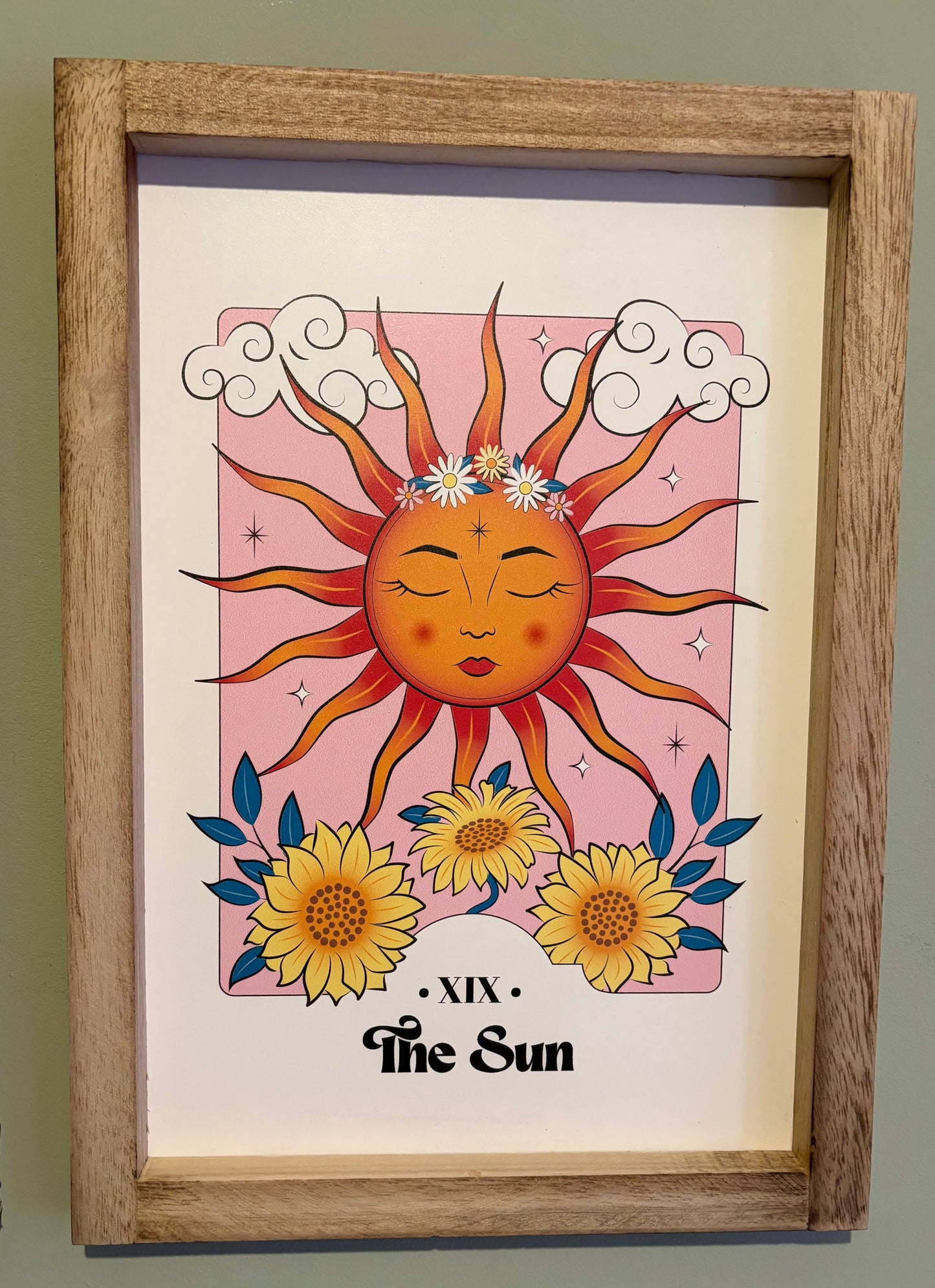 The Sun Framed Art Print