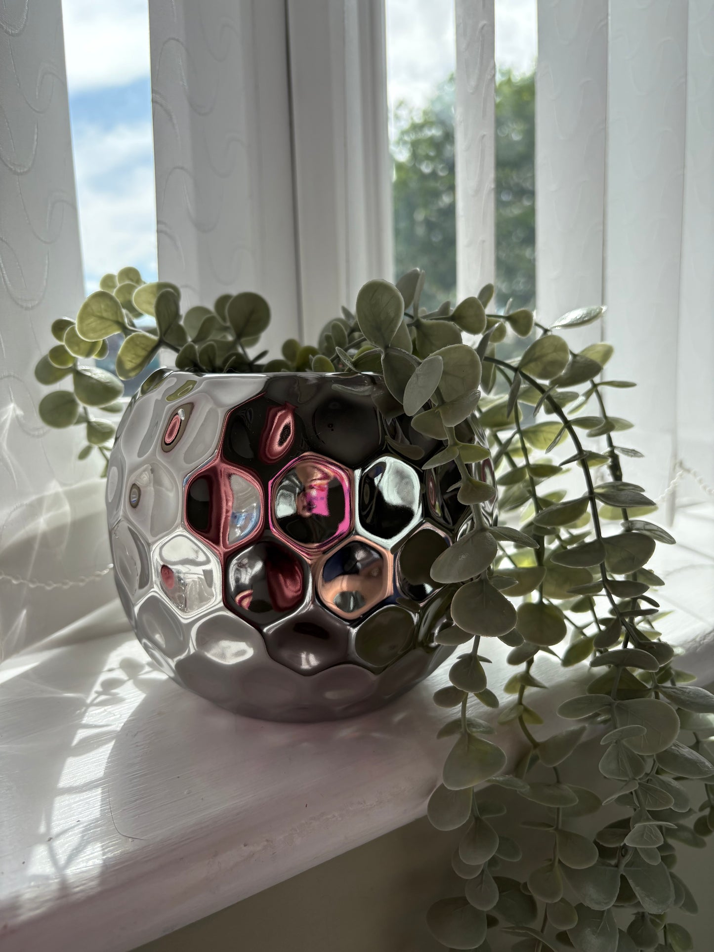 Disco Ball Plant Pot