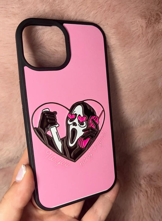 No, You Hang Up First Phone Case 🔪💖