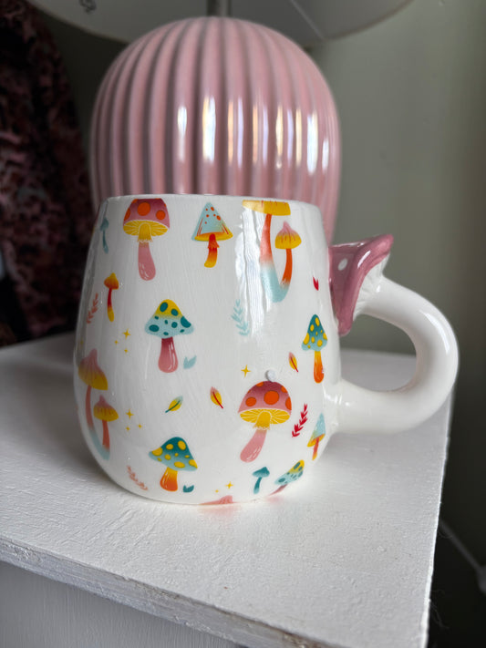 Toad stool mug