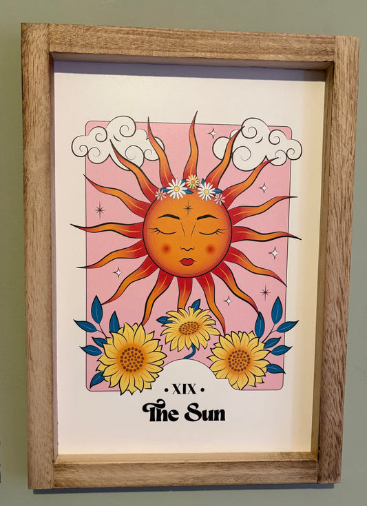 The Sun Framed Art Print