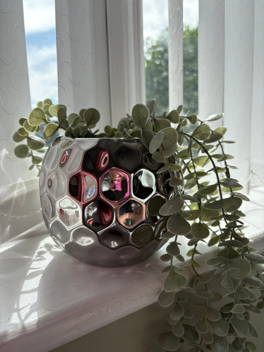 Disco Ball Plant Pot